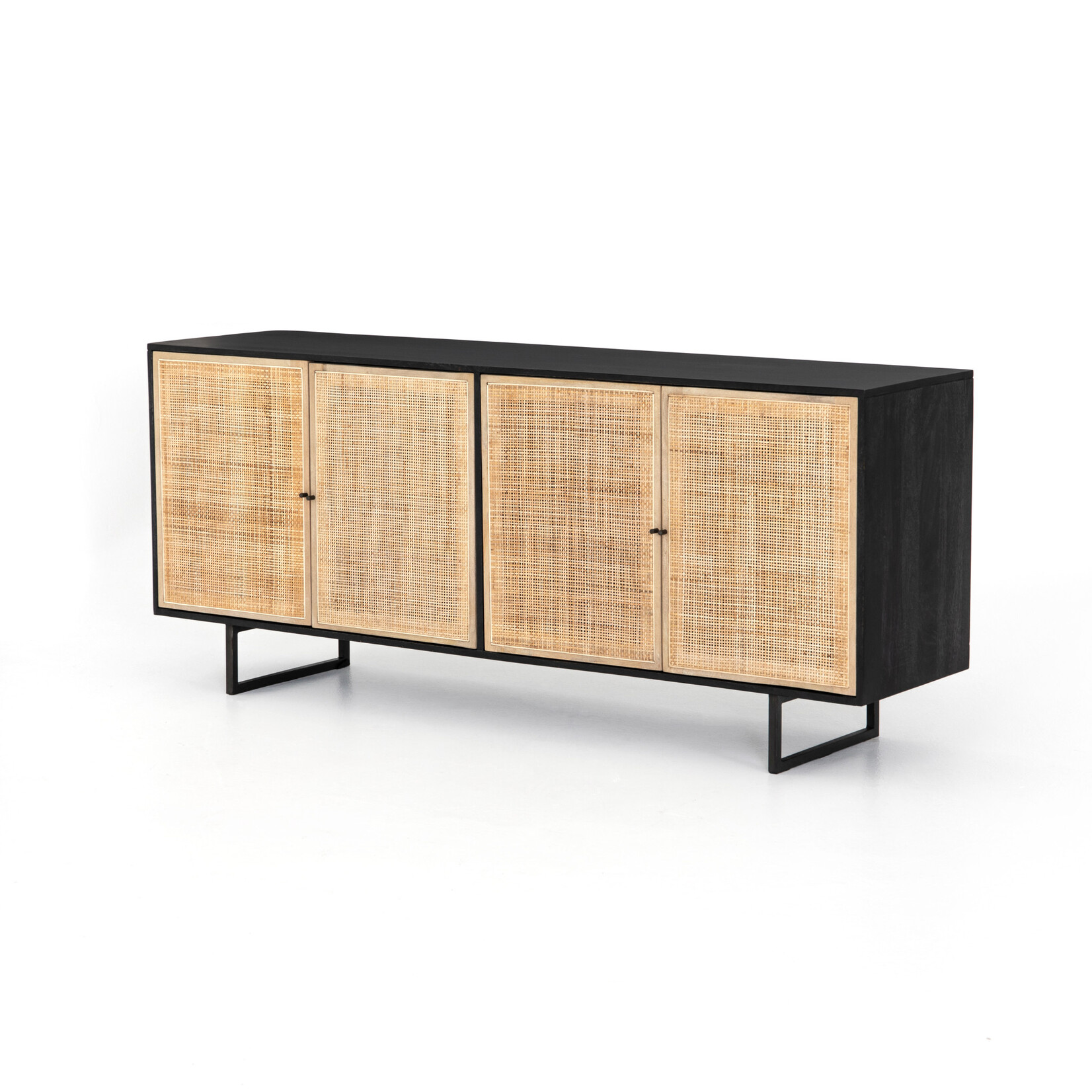Four Hands Carmel Sideboard Natural/Black Wash