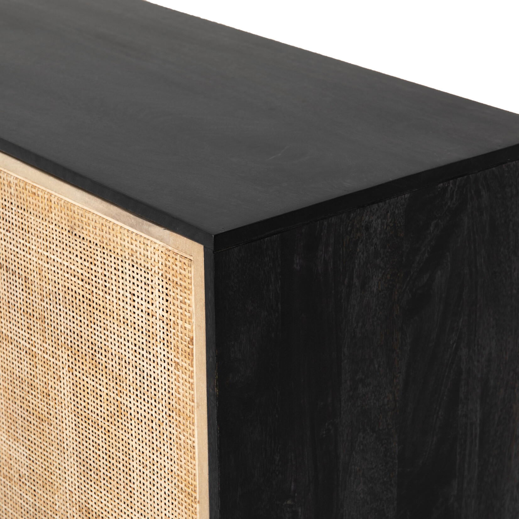 Four Hands Carmel Sideboard Natural/Black Wash