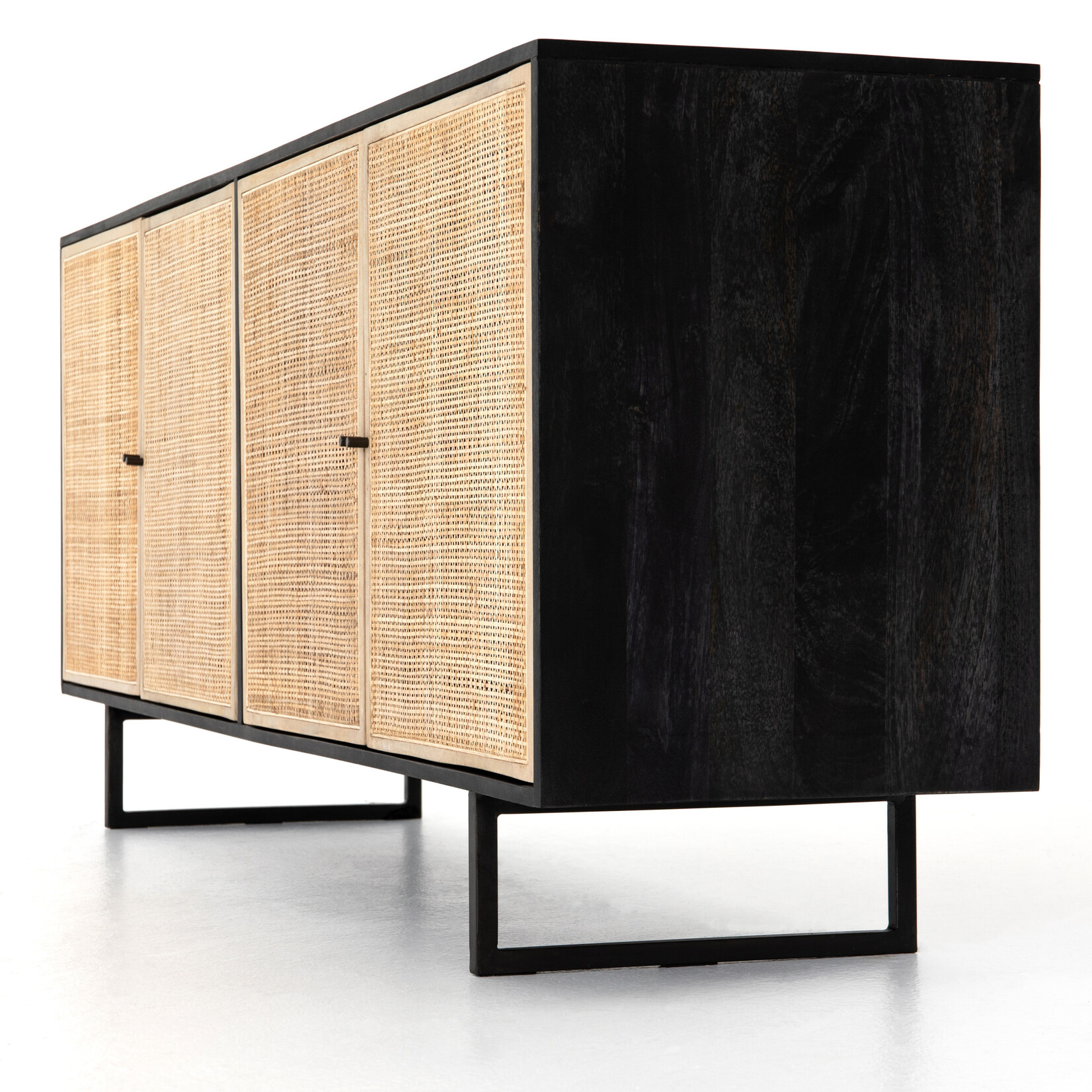 Four Hands Carmel Sideboard Natural/Black Wash