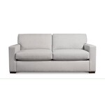 Bassett Anson 80" Track Arm Sofa Chrome