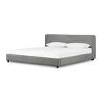 Four Hands Aidan Bed Heavy Pebble Pewter King