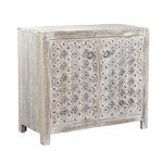 Classic Home Alta 2 Dr Sideboard Bleached White