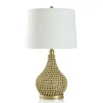 Stylecraft Beaded Lamp Gold