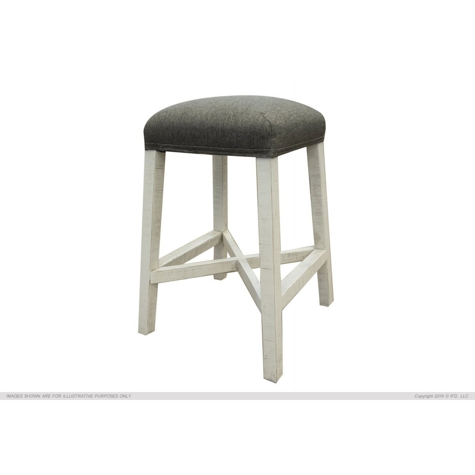 IFD Stone Fabric Stool
