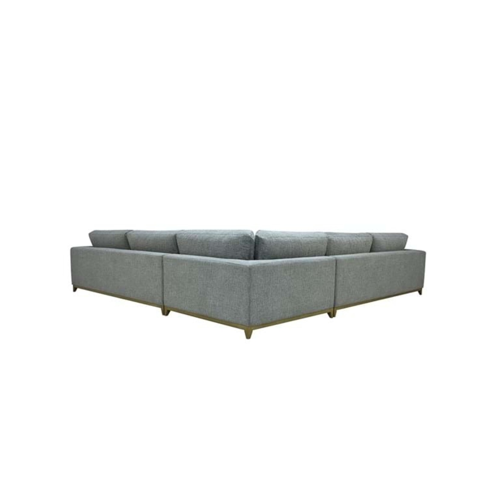 Classic Home Donovan 3pc Sectional Gray