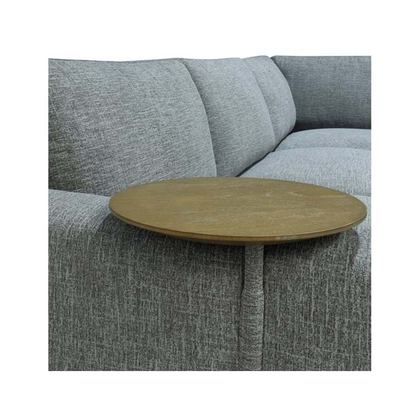 Classic Home Donovan 3pc Sectional Gray