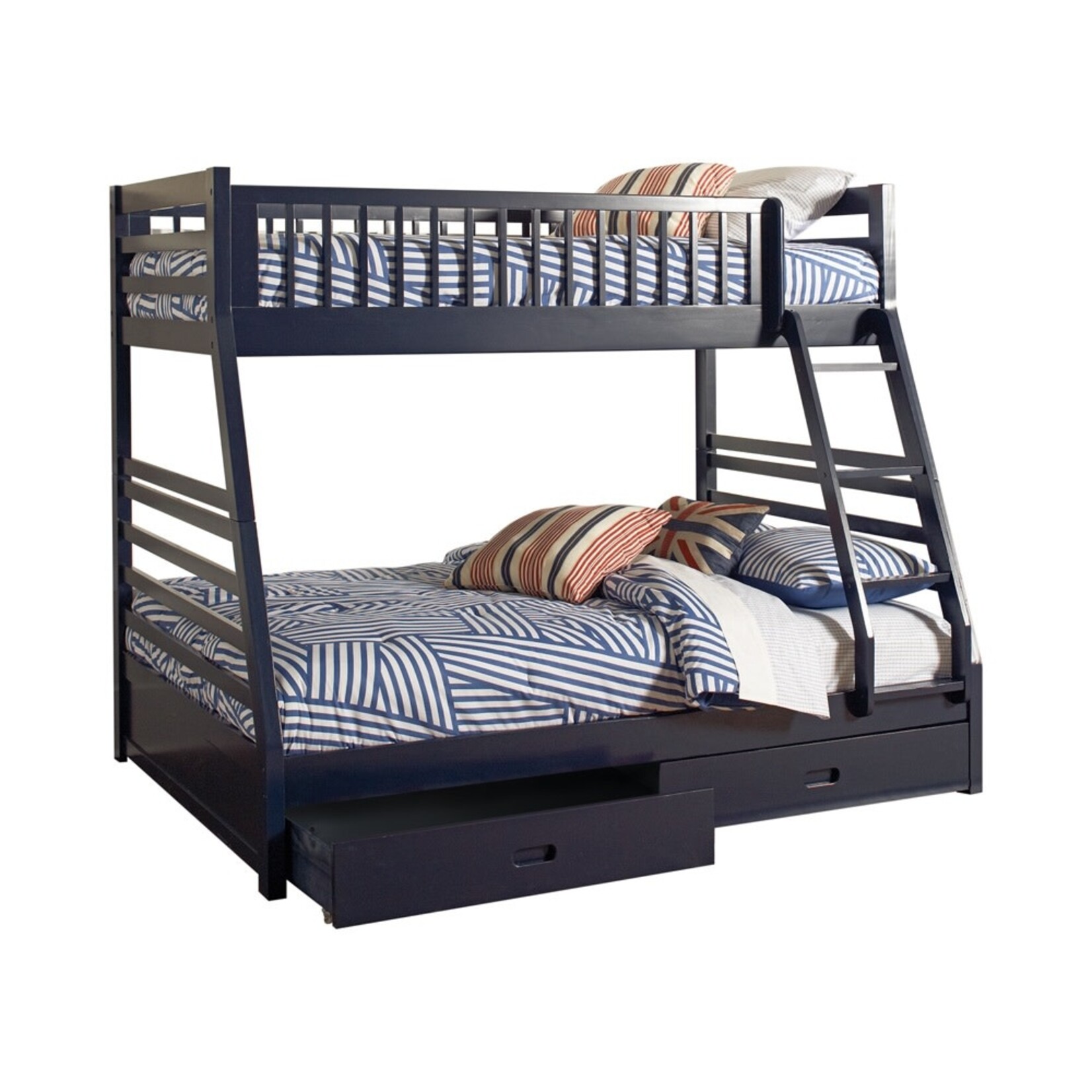 Coaster Furniture Ashton Twin/Full Bunk Bed Navy