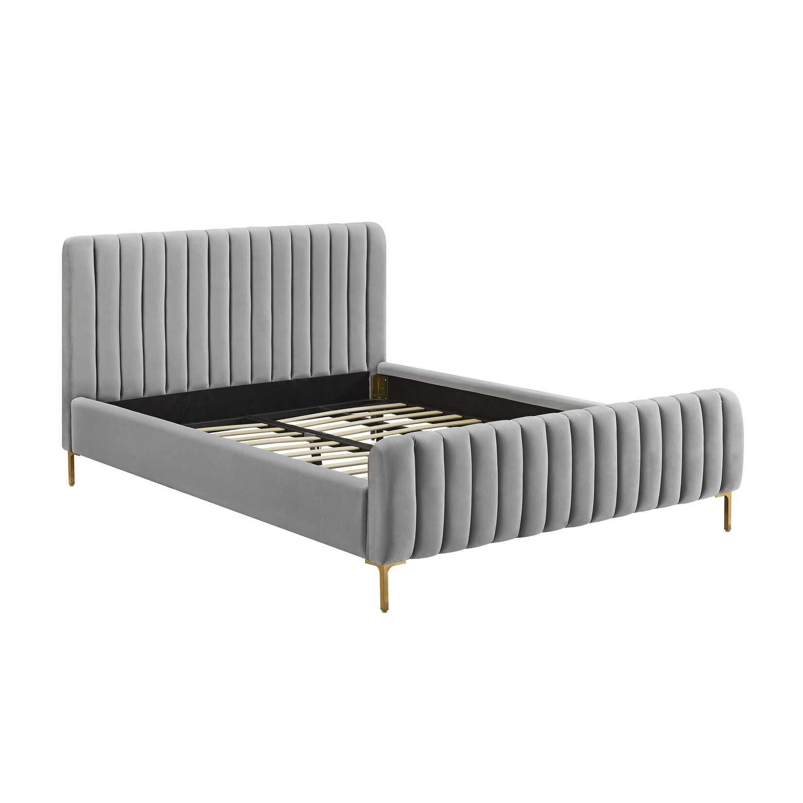 Angela Grey Bed Queen (M1L)