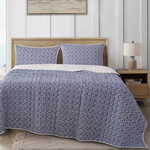 HiEnd Accents Staccato Reversible 3pc Quilt Set King
