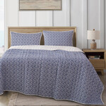 HiEnd Accents Staccato Reversible 3pc Quilt Set Full/Queen