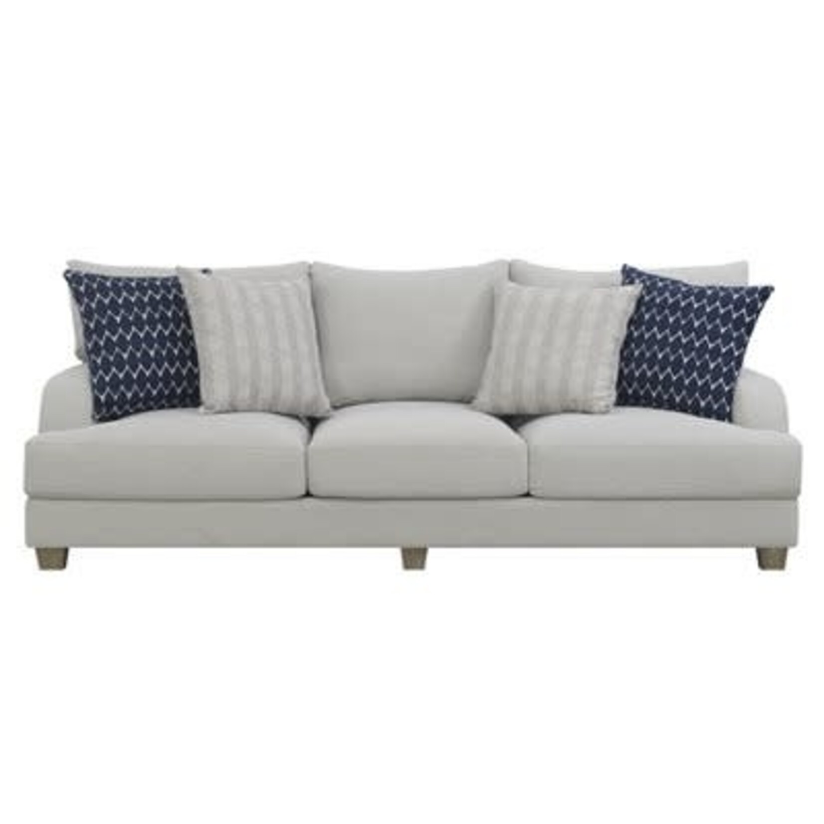 Sofa w/4 Pillows Grey