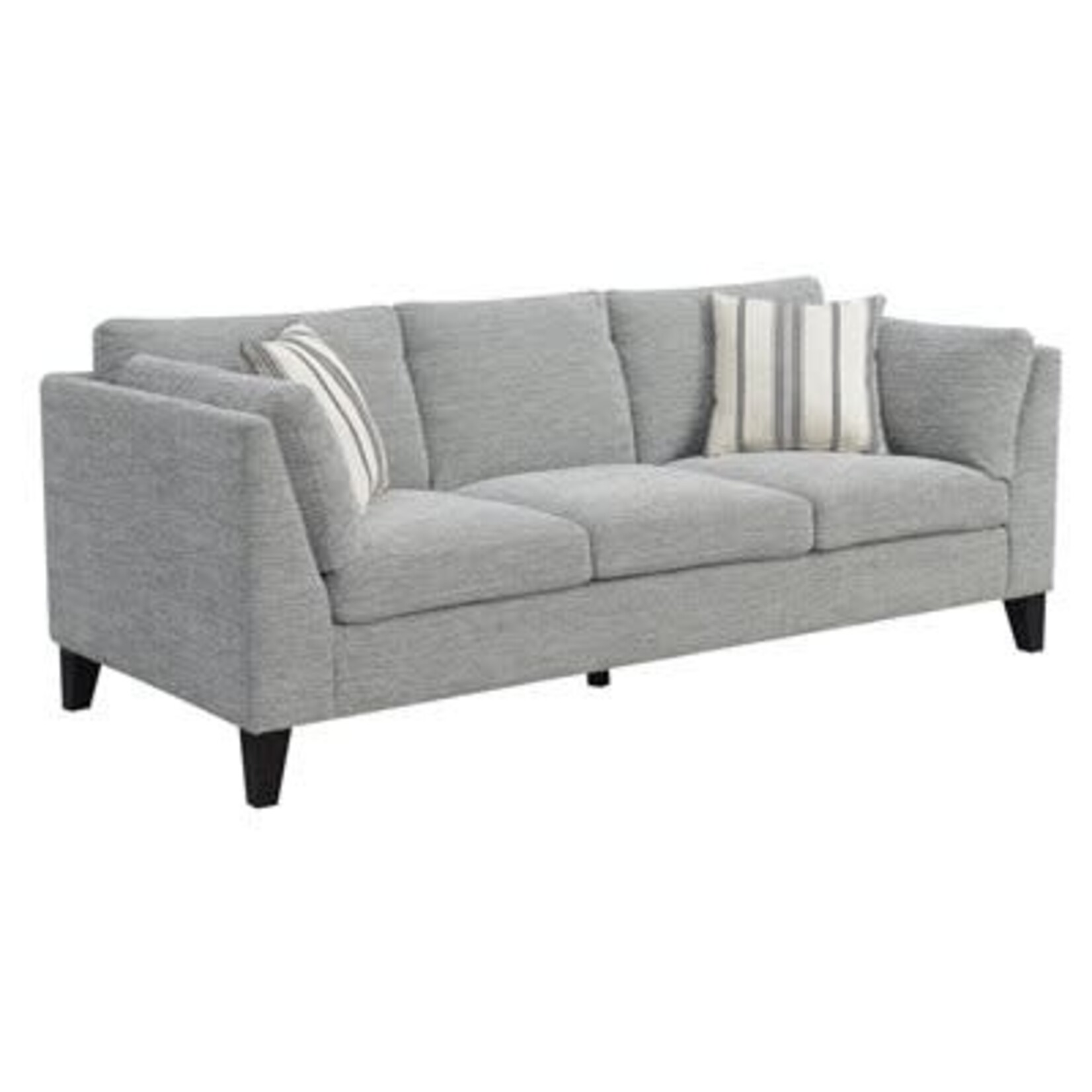 Sofa w/2 Pillows Gray