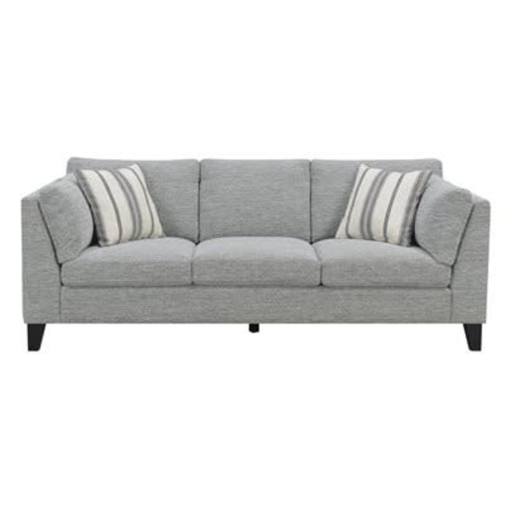 Sofa w/2 Pillows Gray