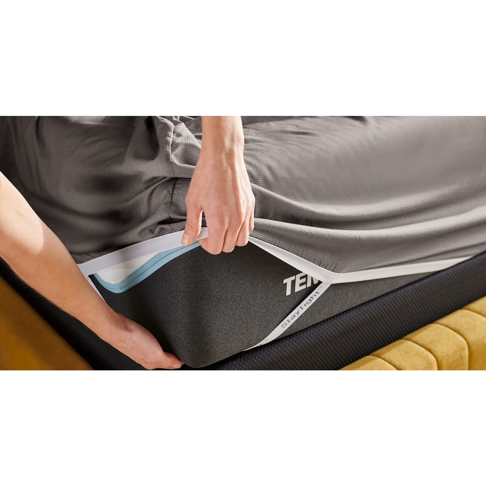 Tempur-Pedic Tempur ProAir Sheets Cool Gray Queen
