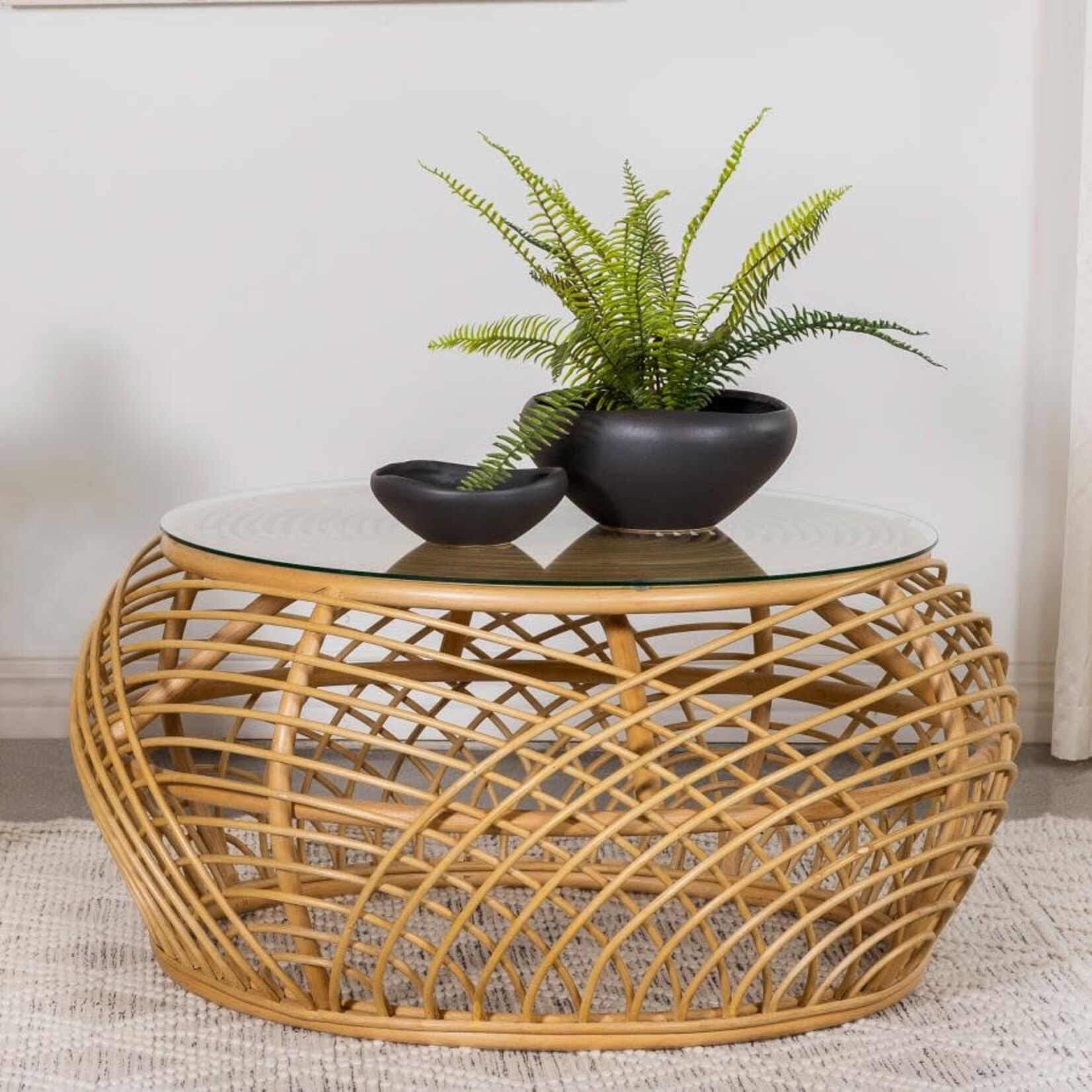 Coaster Furniture Dahlia Round Coffee Table