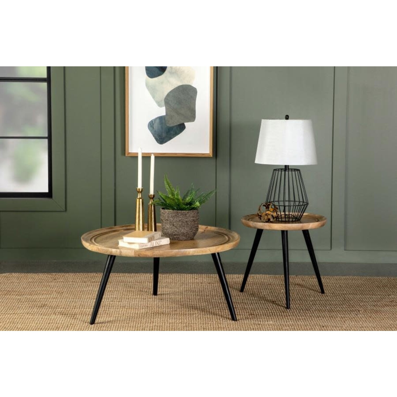 Coaster Furniture Zoe Round Coffee Table