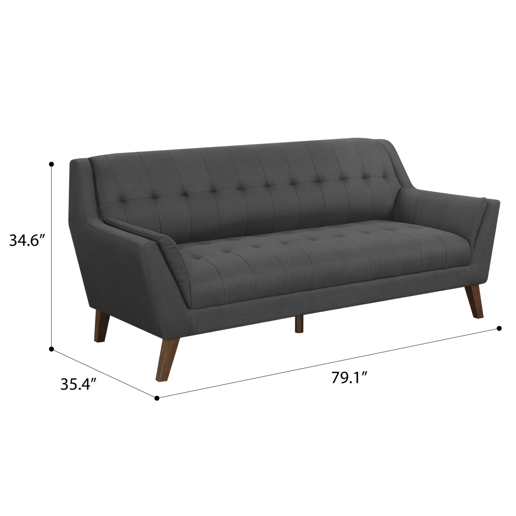 Charcoal Sofa