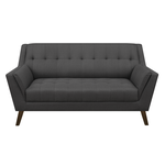 Charcoal Loveseat