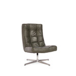 Porter Swivel Accent Chair Forest Green