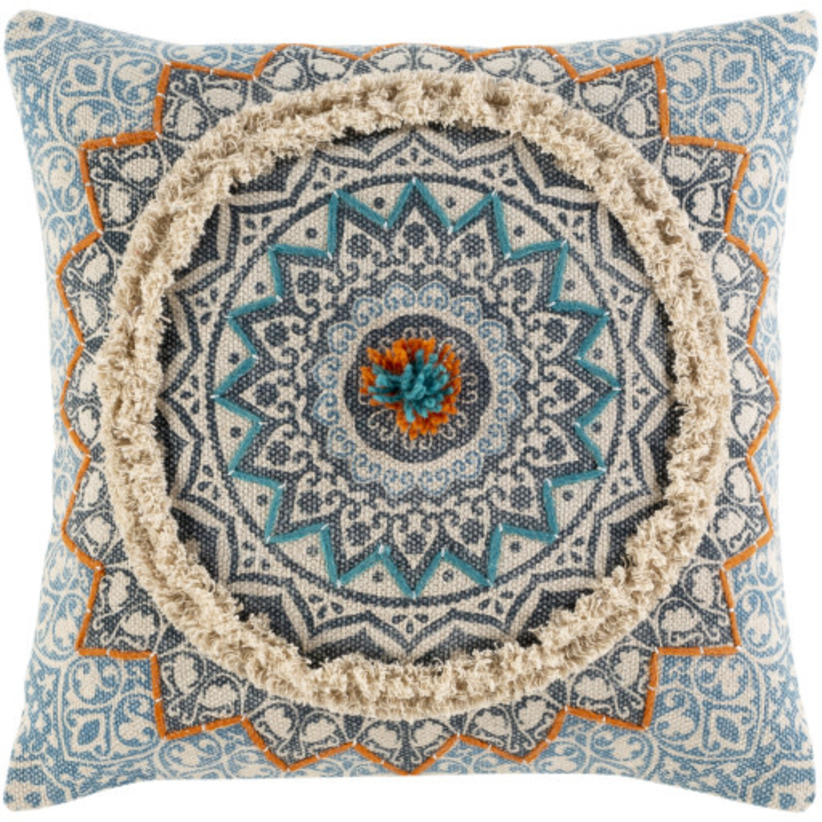 Surya DYA005-1818P Dayna Accent Pillow 18x18-FW