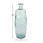 Uma Recycled Glass Vase 11Wx29H