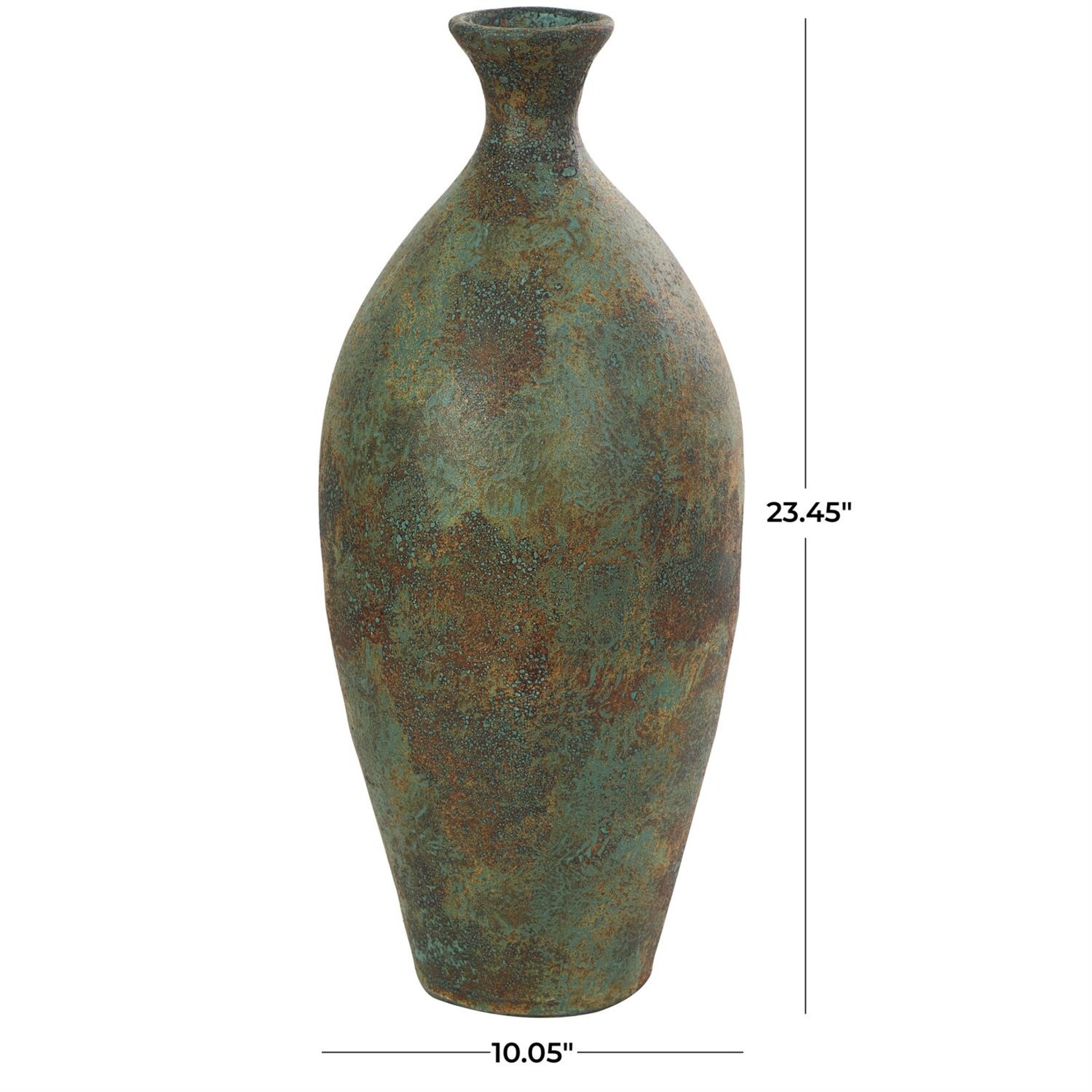 Uma Terracotta Vase 10Wx23H