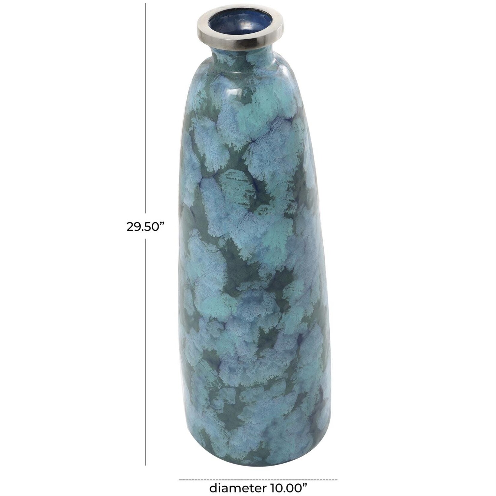 Uma Glass Vase 10Wx30H