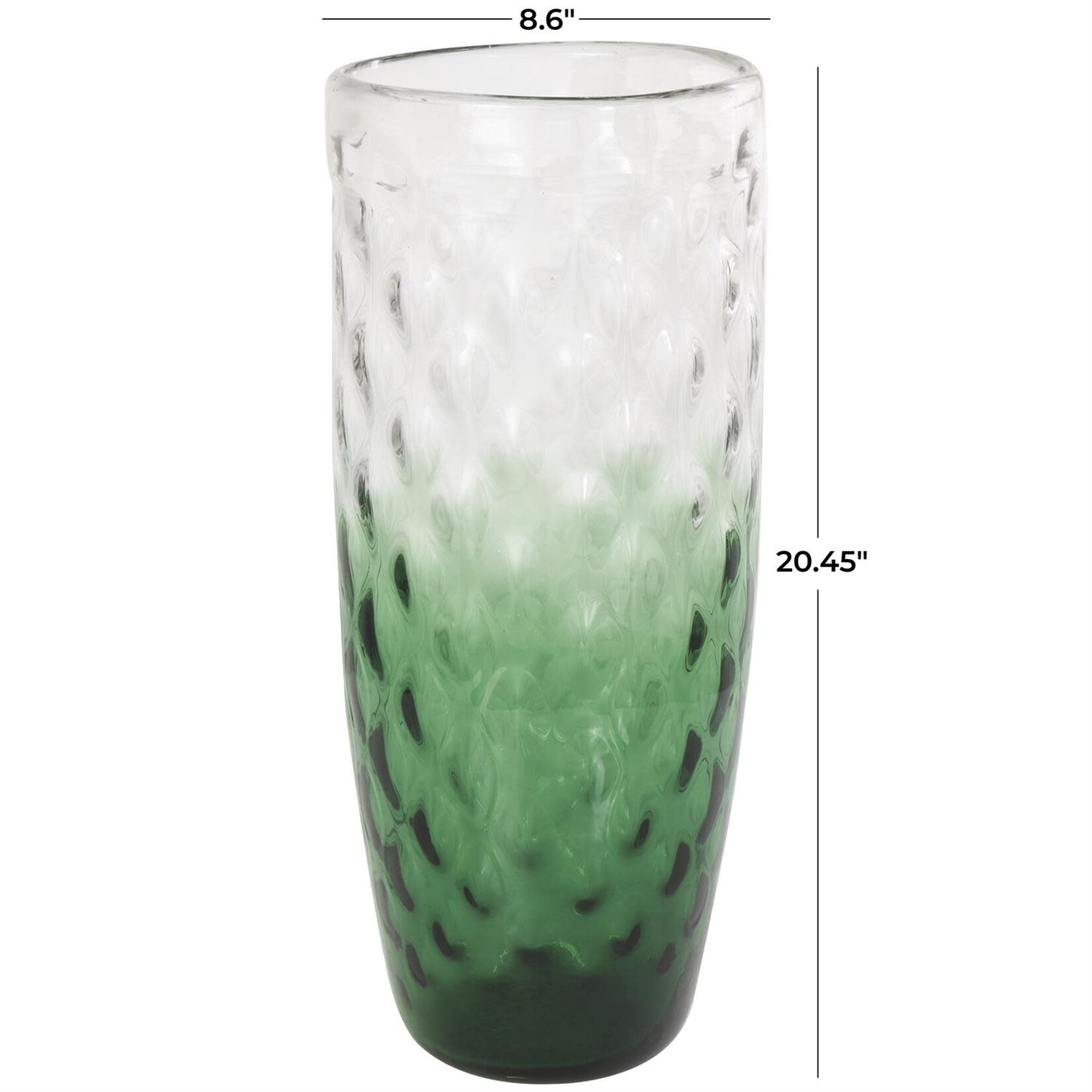 Uma Glass Vase 9Wx20H