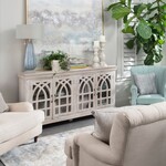 Crestview Bengal Manor Cathedral Sideboard (FW)