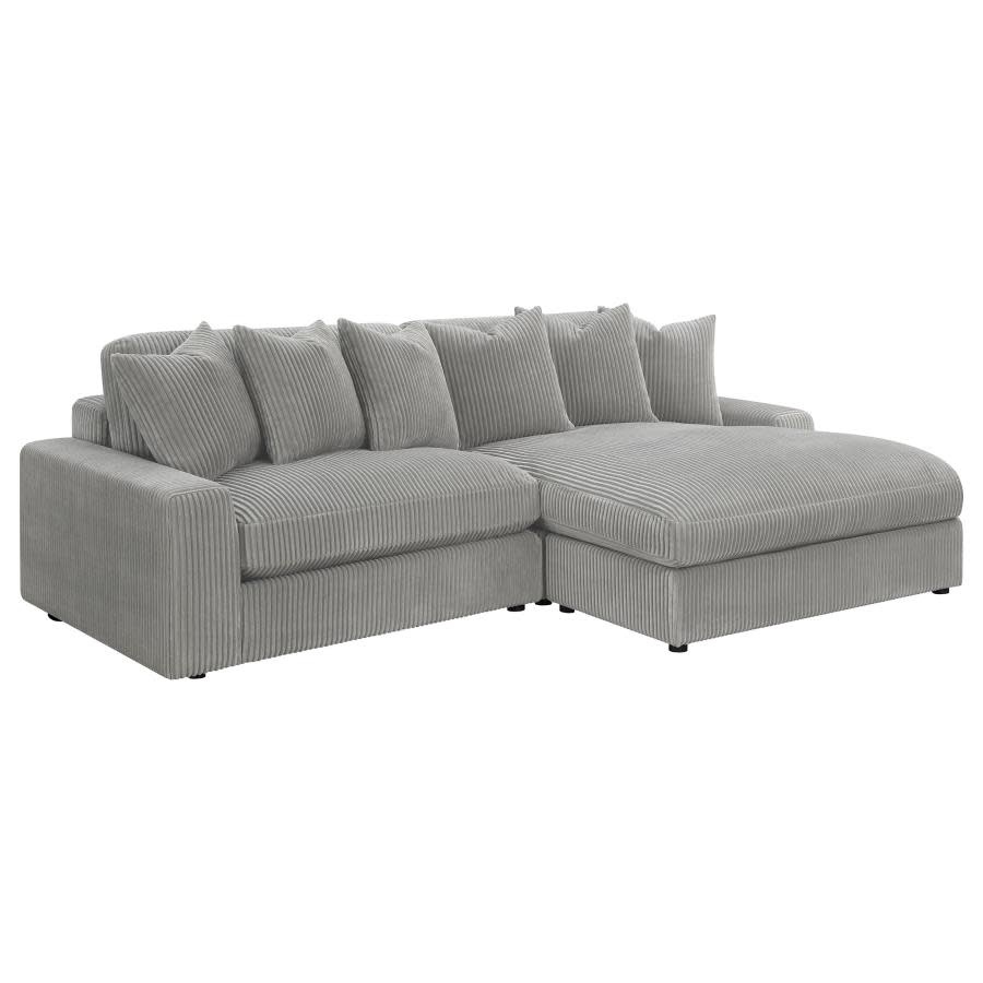 Blaine Reversible Sectional Fog Furniture Walk