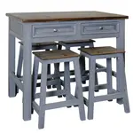 Stylecraft 5pc Santa Ana Kitchen Island