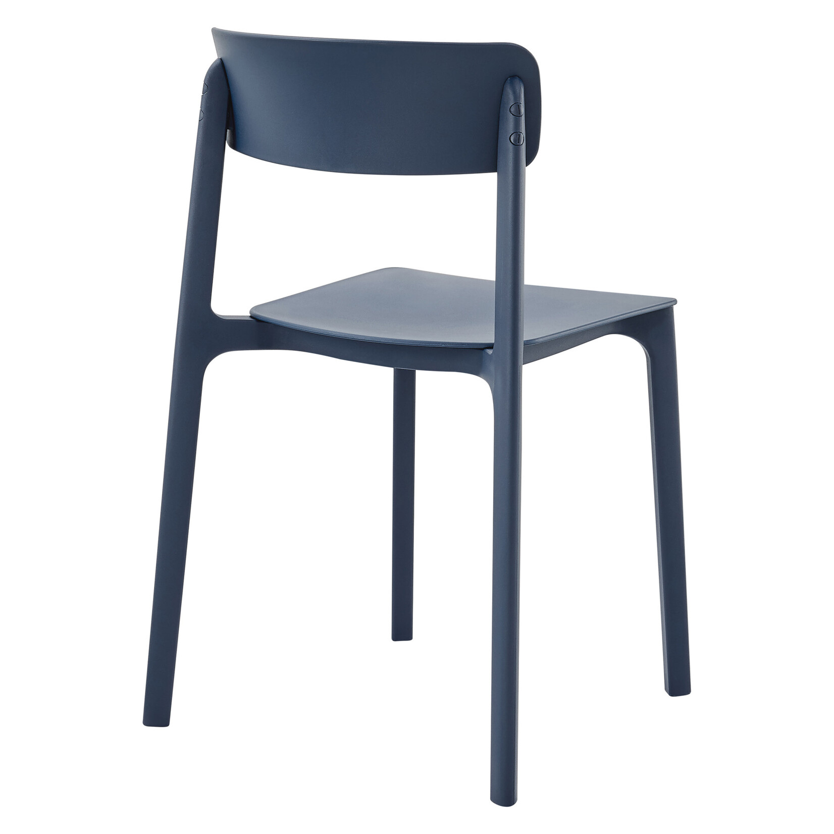 EuroStyle Tibo Indoor/Outdoor Side Chair  Blue