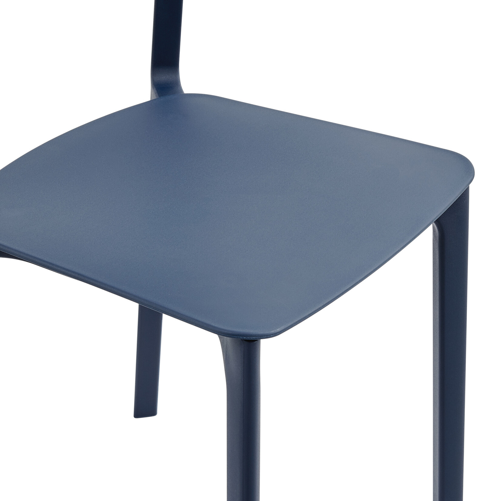 EuroStyle Tibo Indoor/Outdoor Side Chair  Blue