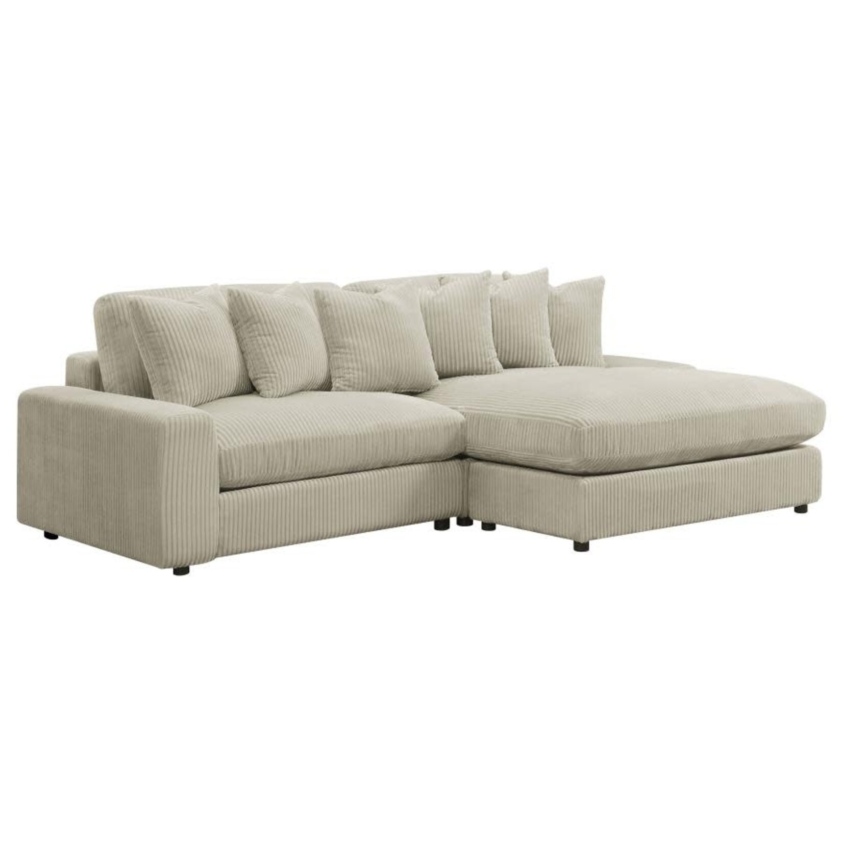 Blaine Reversible 2pc Sectional Sand