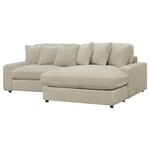 Blaine Reversible 2pc Sectional Sand