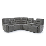 Best Chair Unity 6pc Sectional w/motion 21773 Fog