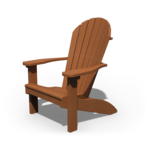 Poly Adirondack Chair Cedar