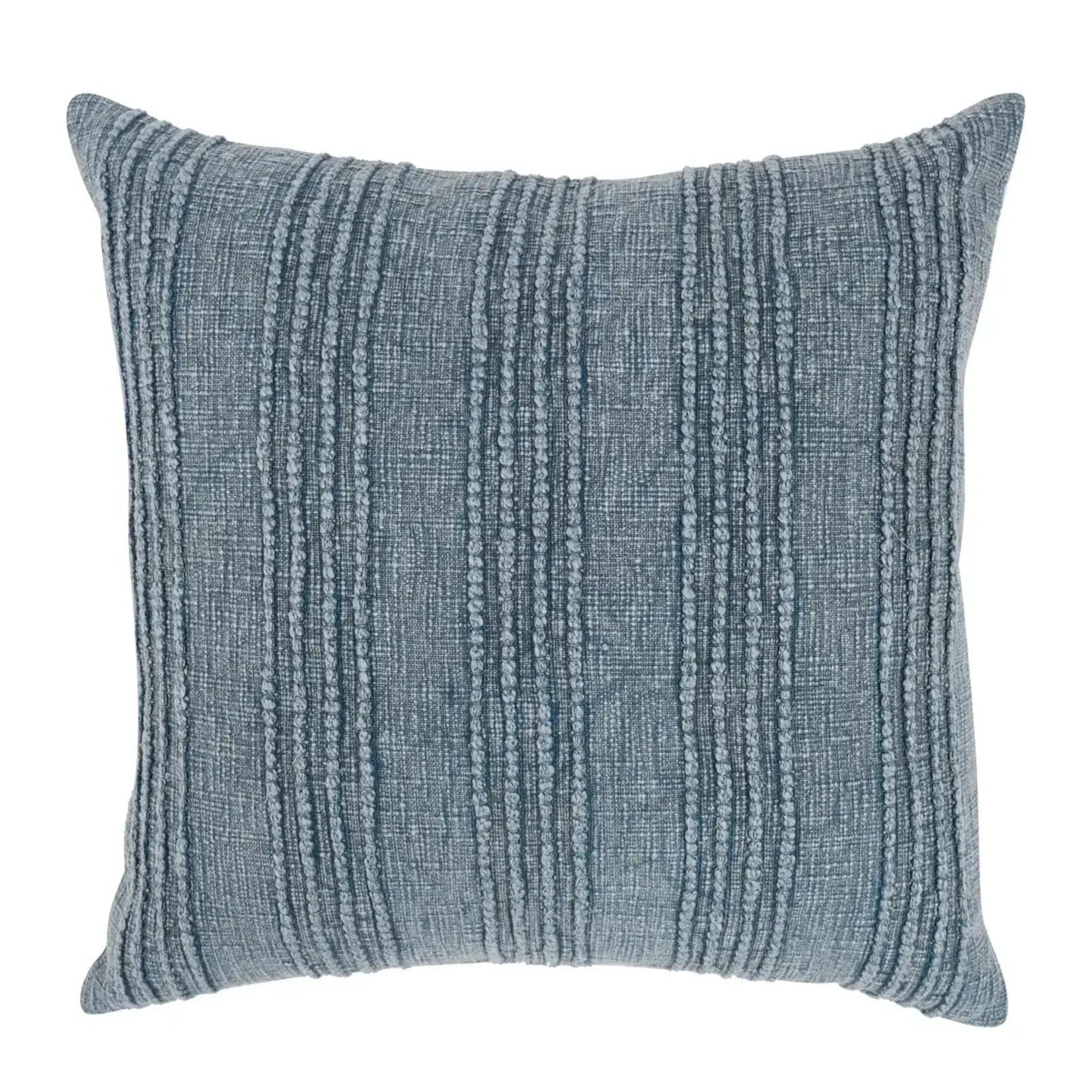 Classic Home V250010 22x22 pillow Gratitude Sea Fog Blue