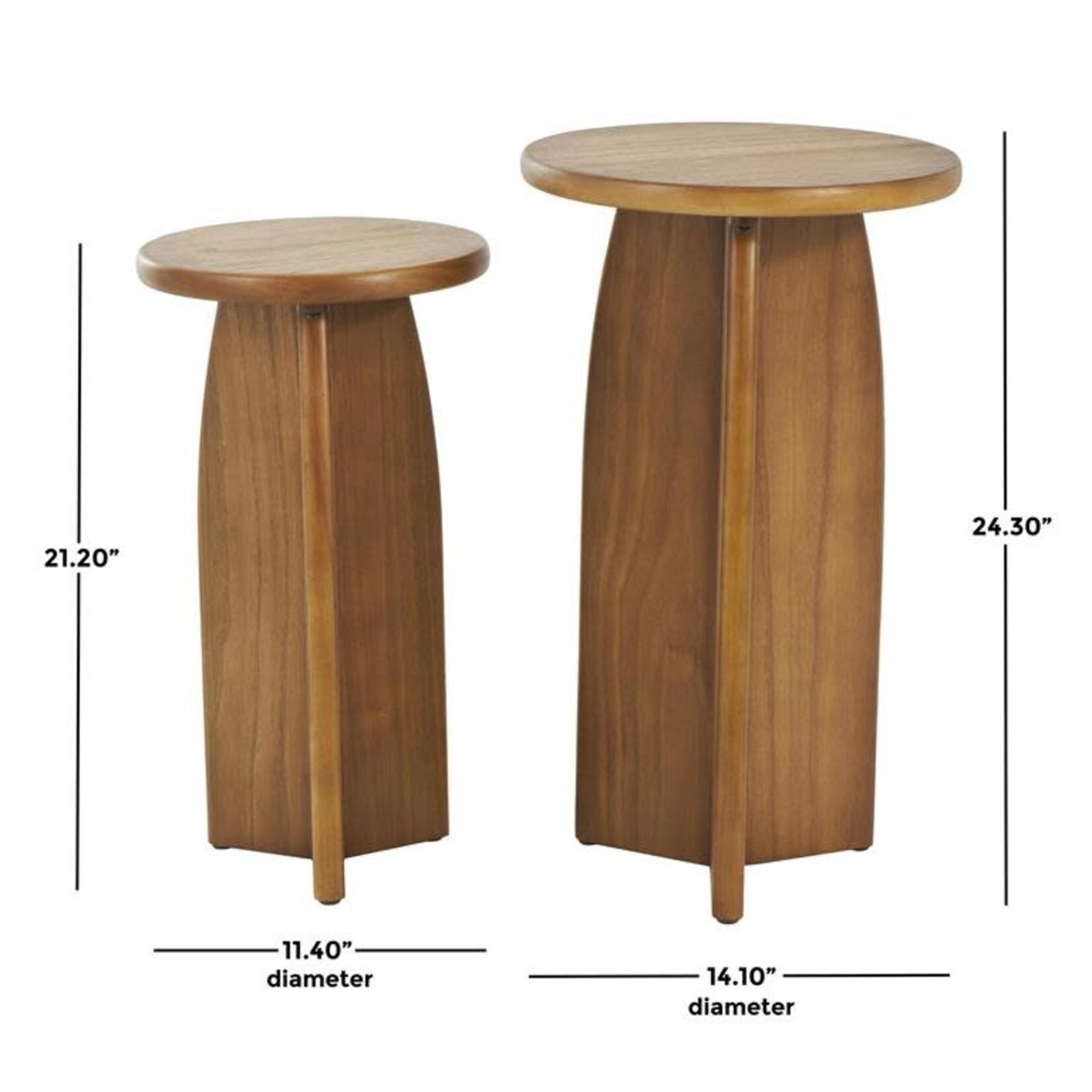 Uma Brown	Accent Tables s/2 (FW)
