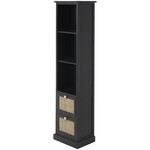 Uma Cane Pantry Cabinet 14wx58h