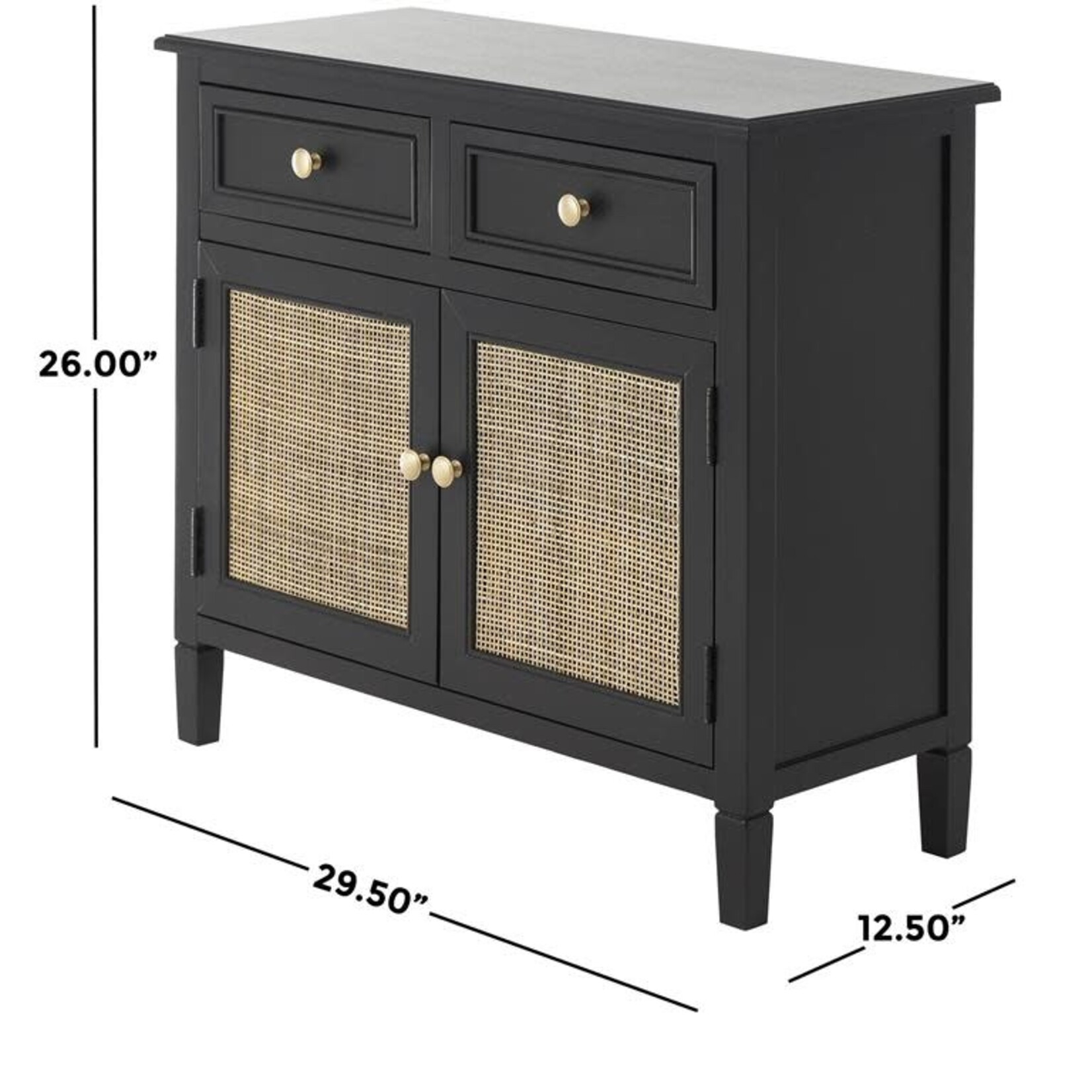 Uma 13244 Cane Cabinet 30wx26h