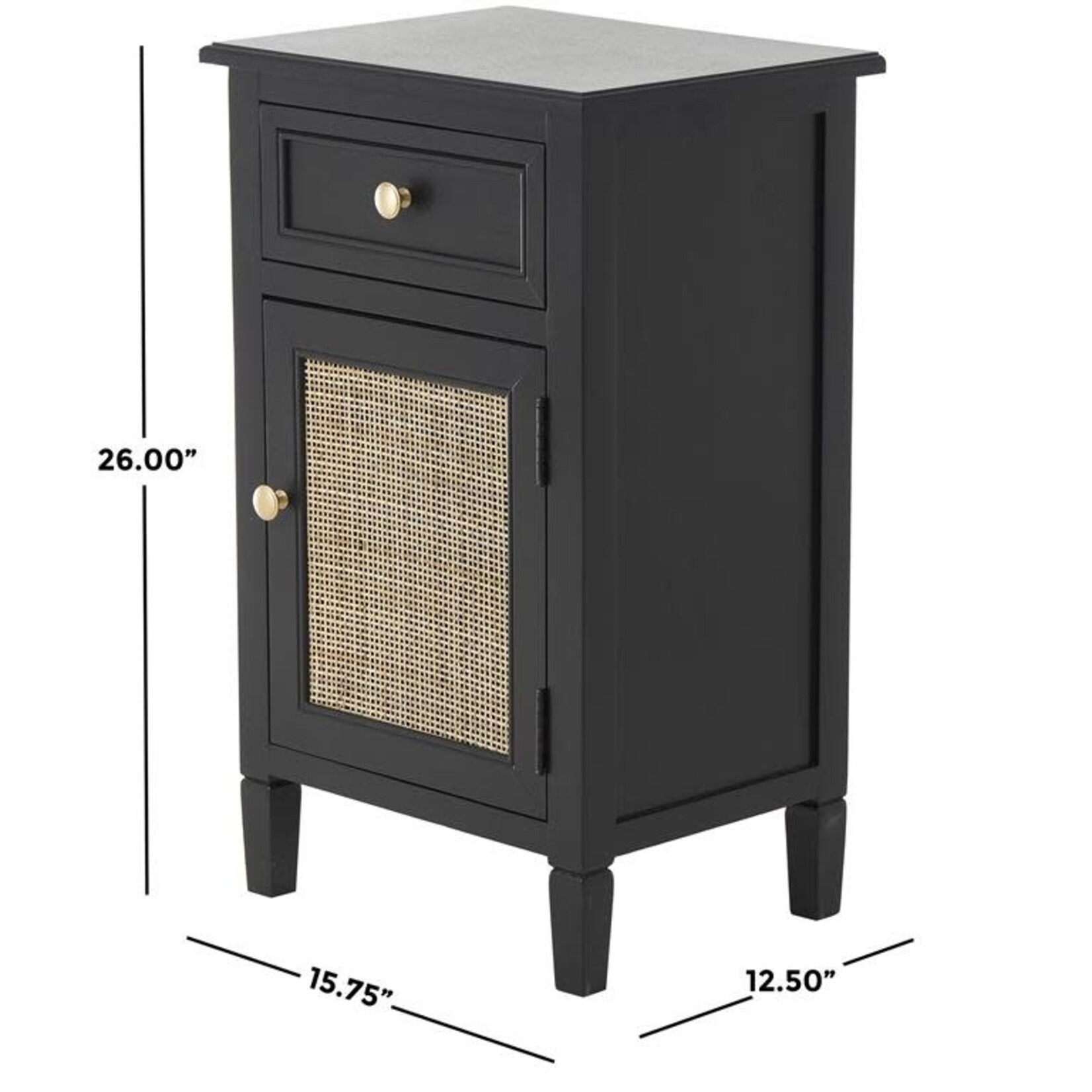 Uma Cane Cabinet 16x26