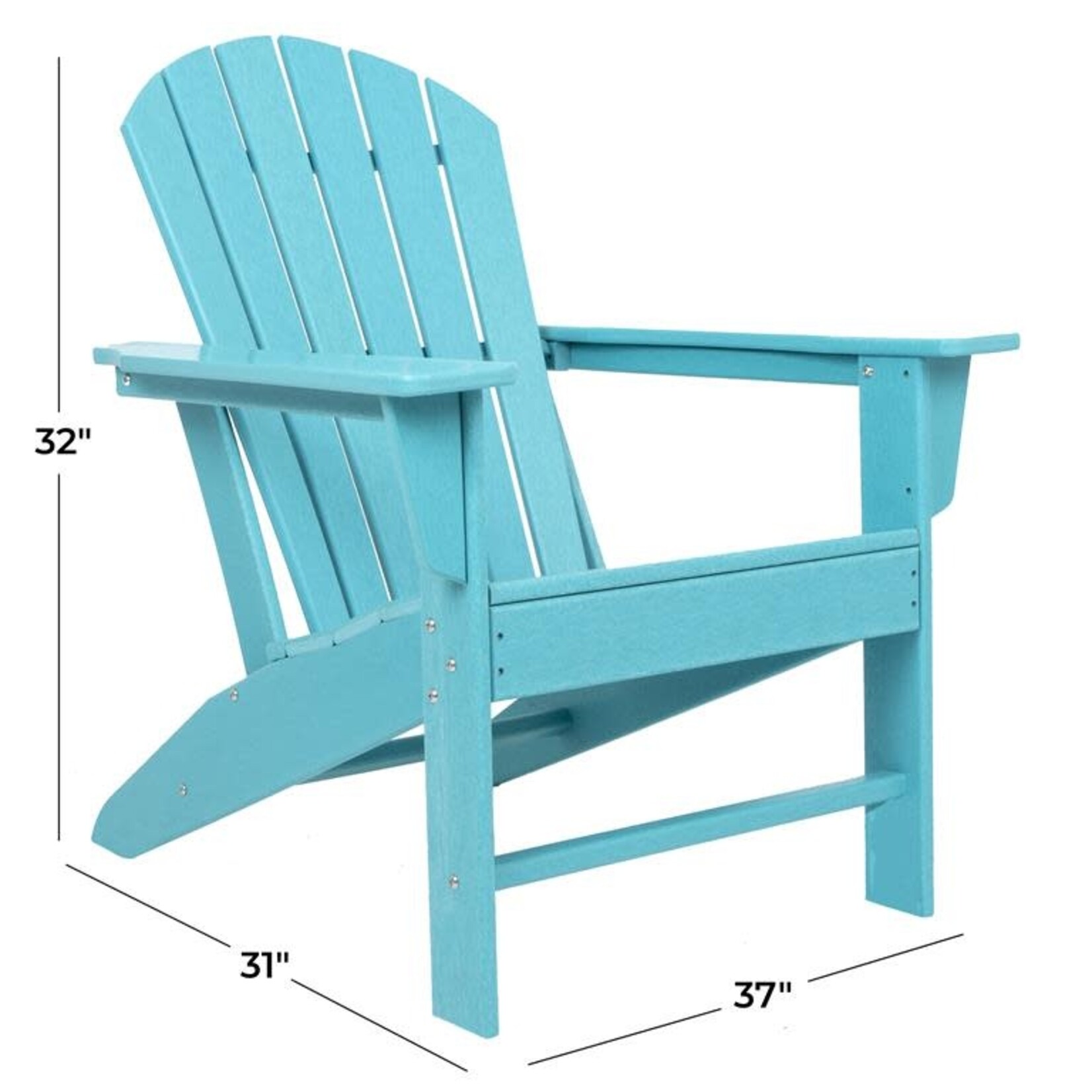 Uma Adirondack Chair Aqua