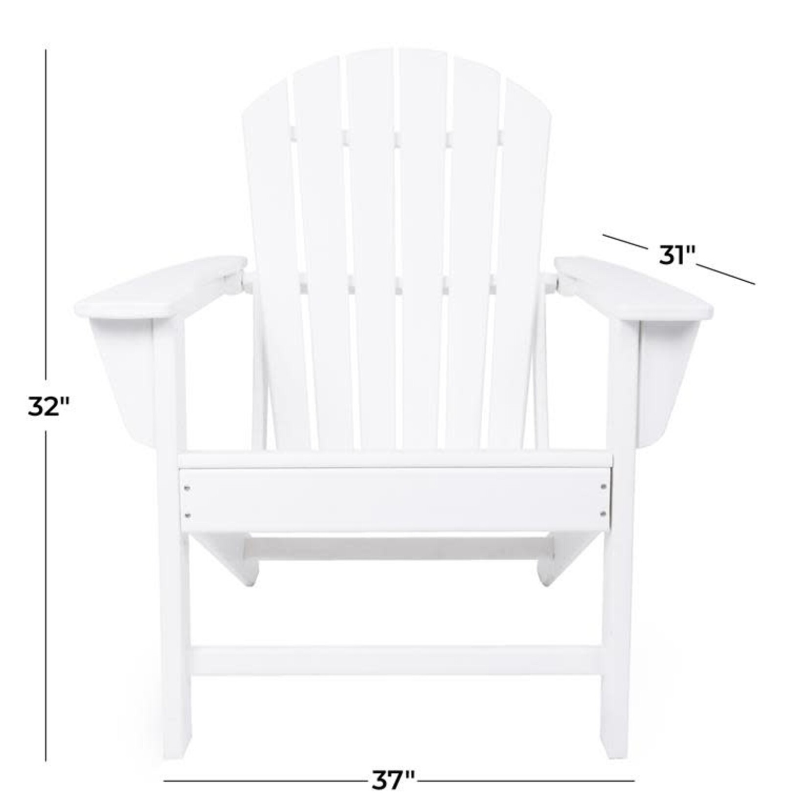 Uma Adirondack Chair White