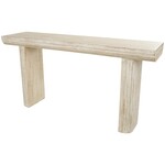Uma Wood Console Table 63wx32h