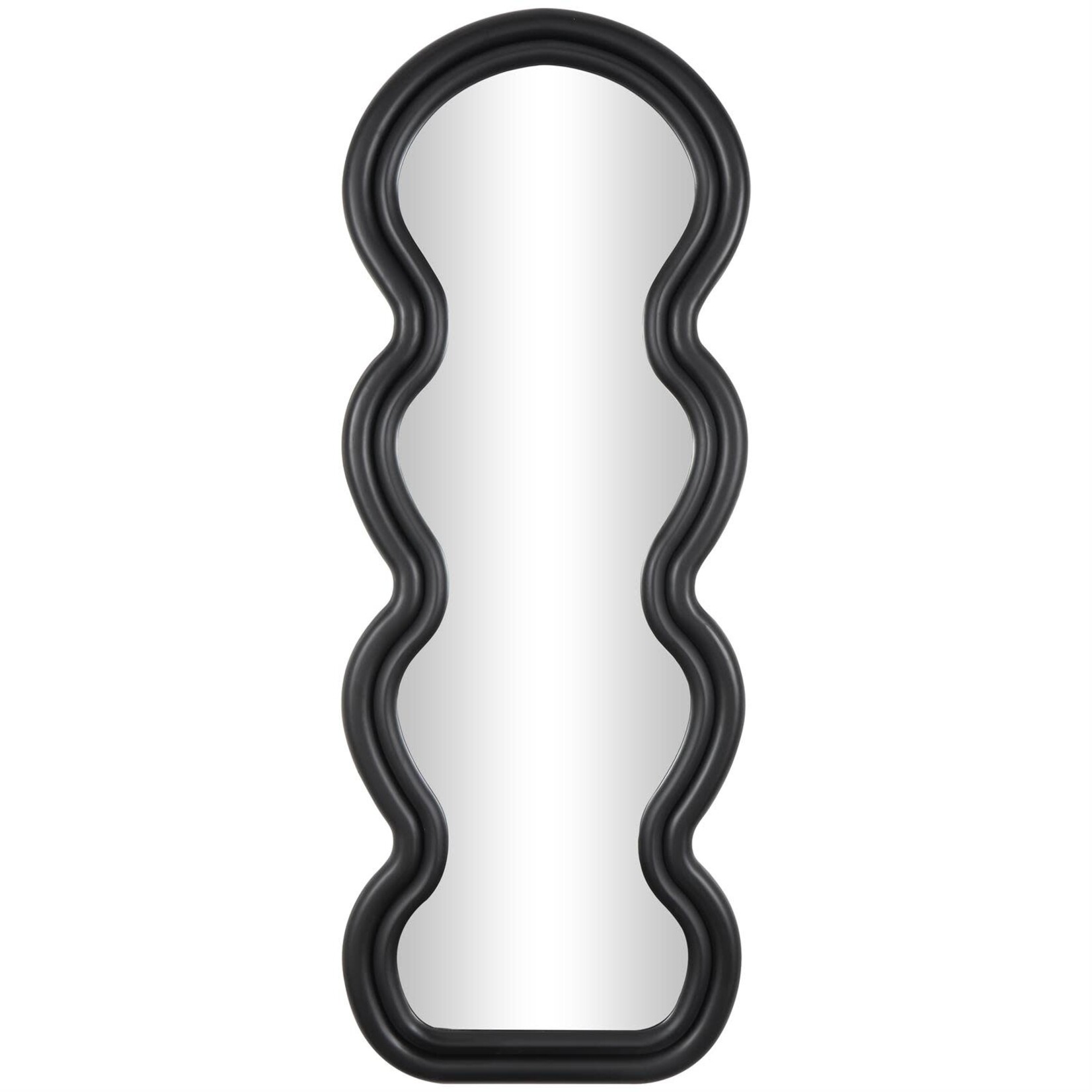 Uma Black Wall Mirror 24wx63h