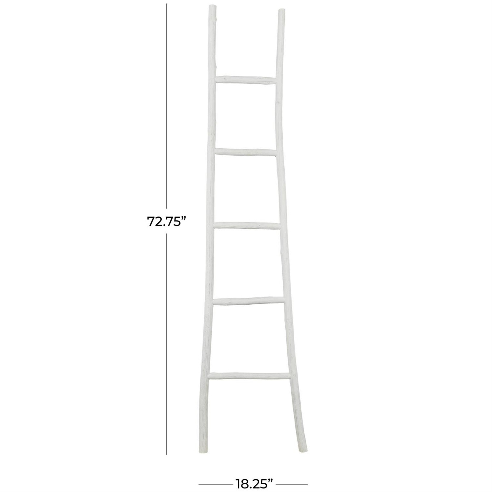 Uma Wood Ladder 18wx73h