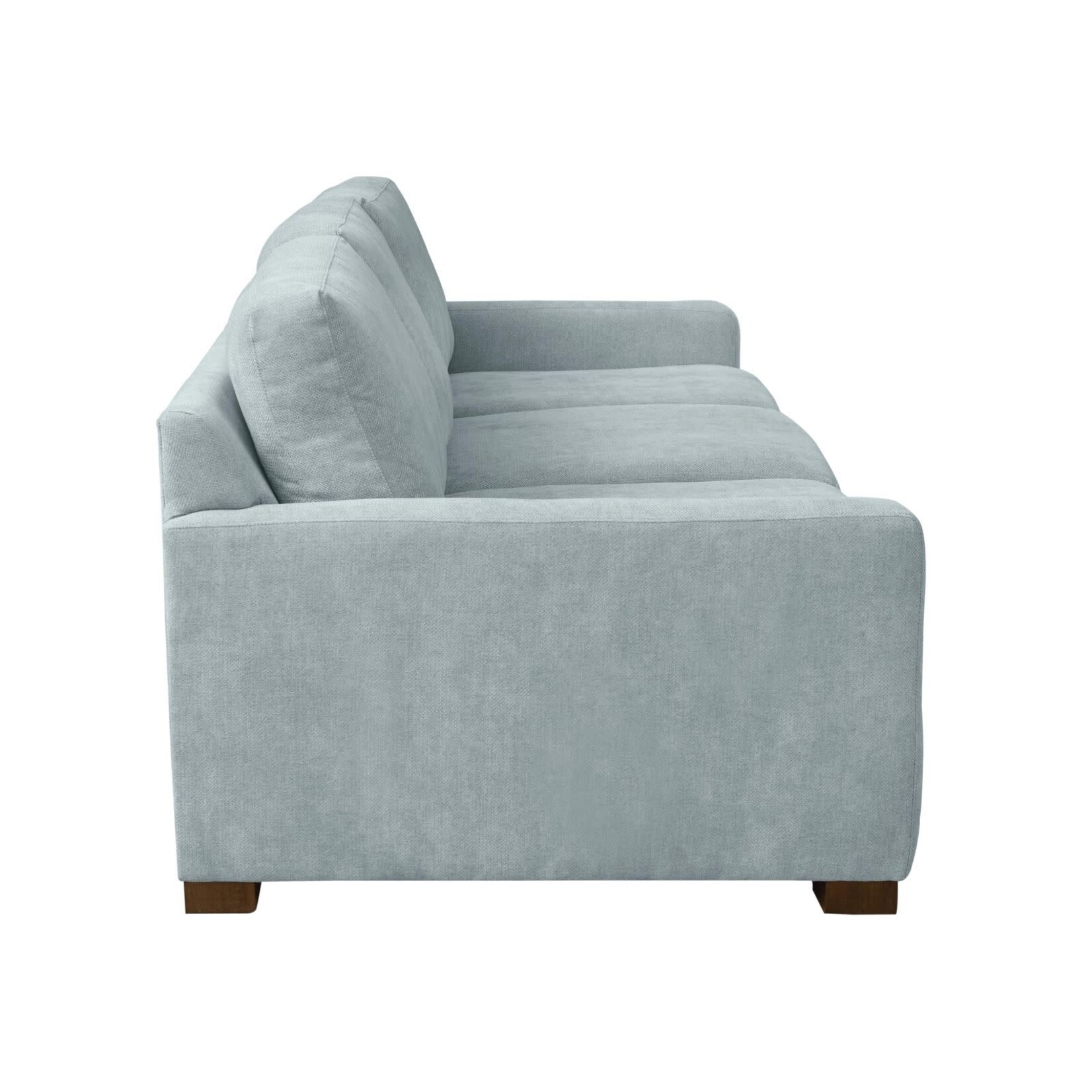 Bassett Colby Sofa Seaglass Performance Fabric