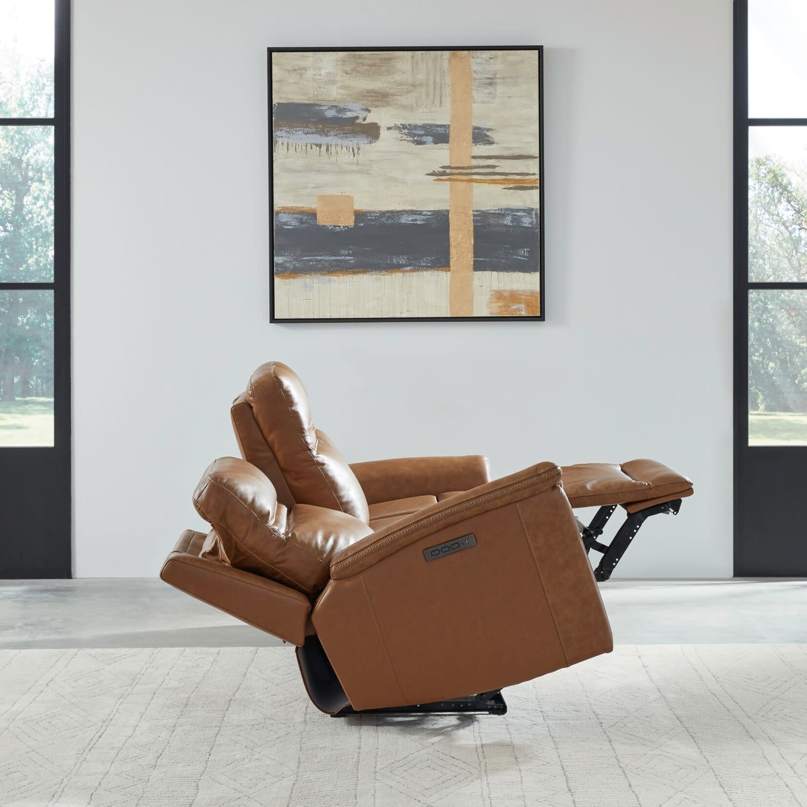 Liberty Furniture Cooper Power Sofa Camel