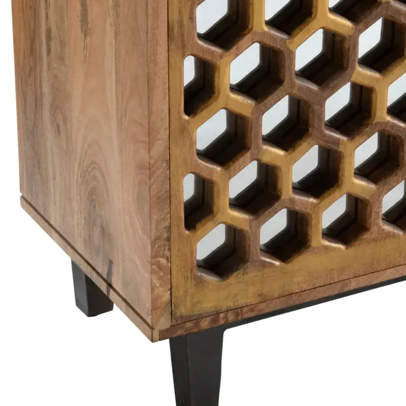 Crestview Honeycomb Sideboard 69x16x33 (M4UM)